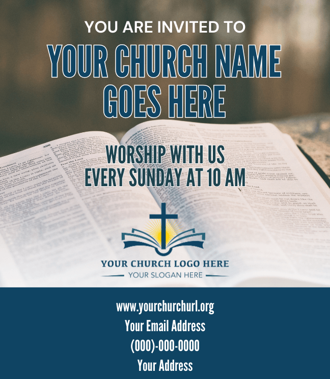 Church Insert Sample 2