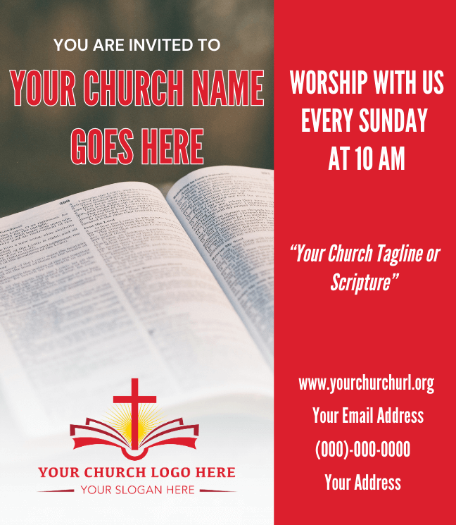 Church Insert Sample 3